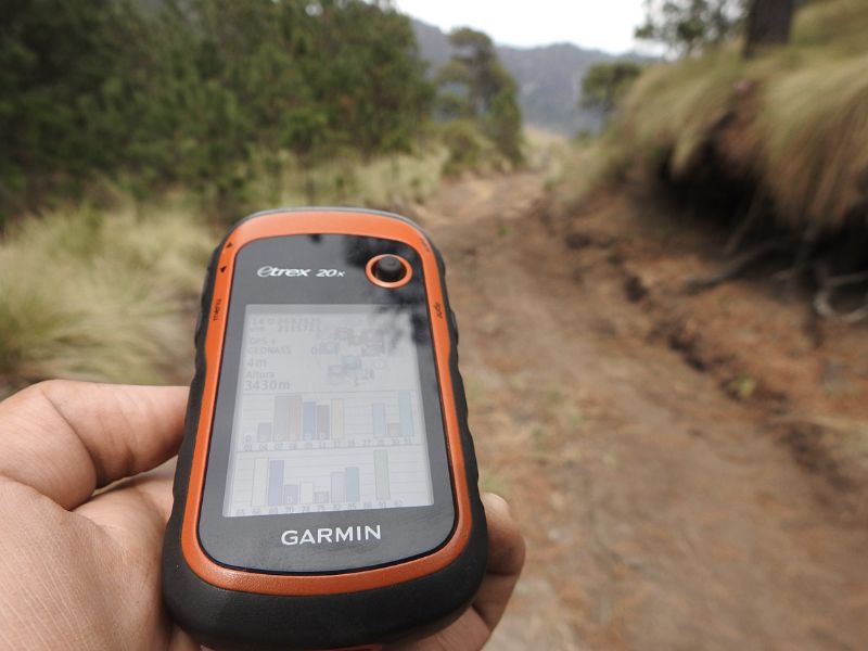 Uso do GPS em trilhas