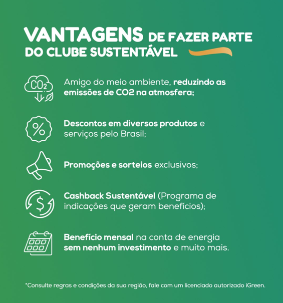 Vantagens de fazer parte do clube sustentável