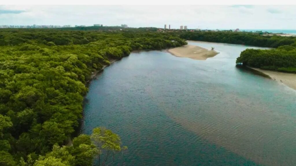 Rio Cocó na Sabiaguaba