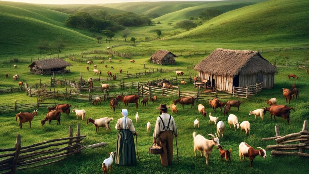 Amish com criações no Ceará