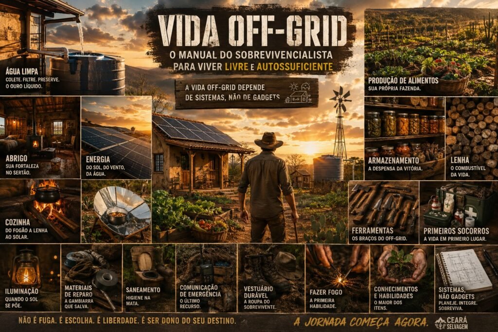 vida off-grid quadro