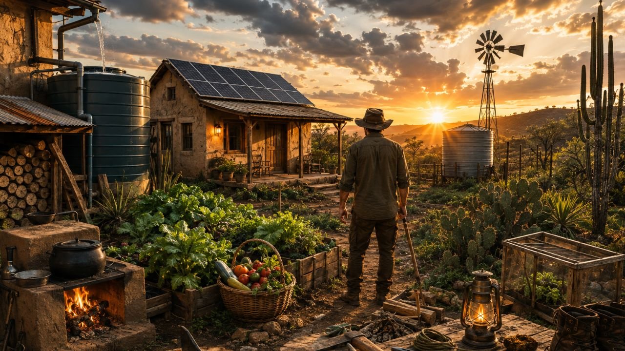 Vida Off-Grid: O Manual do Sobrevivencialista para Viver Livre e Autossuficiente